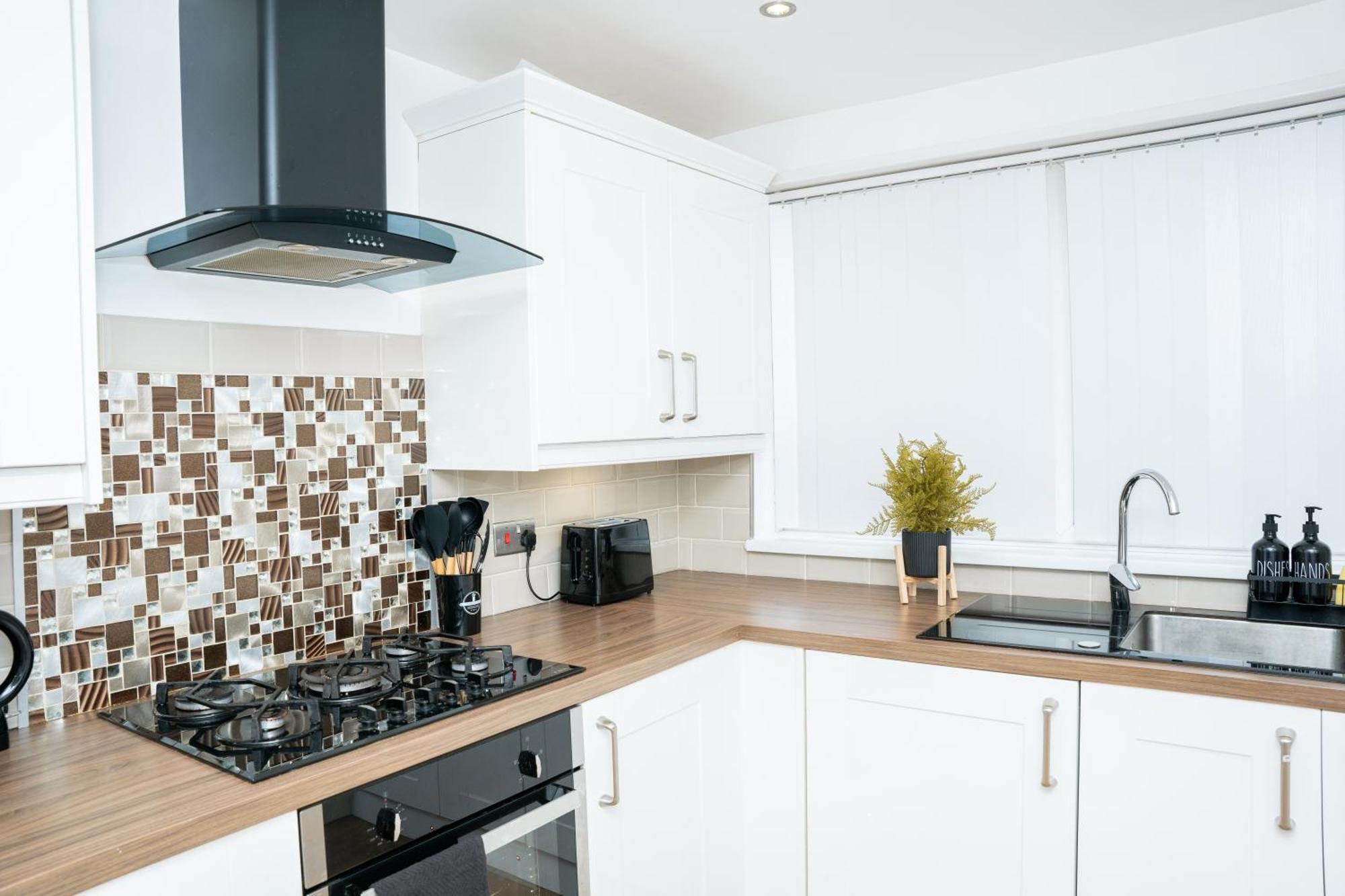 Stylish 3 Bed House With Free Parking Villa Leeds  Exterior photo